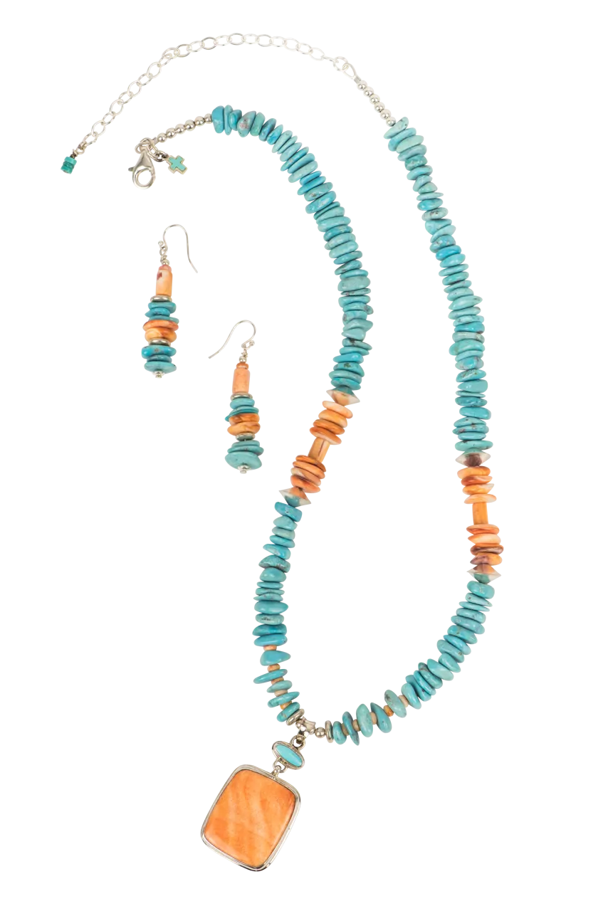 Sweet Tea Jewelry Sleeping Beauty Necklace Set