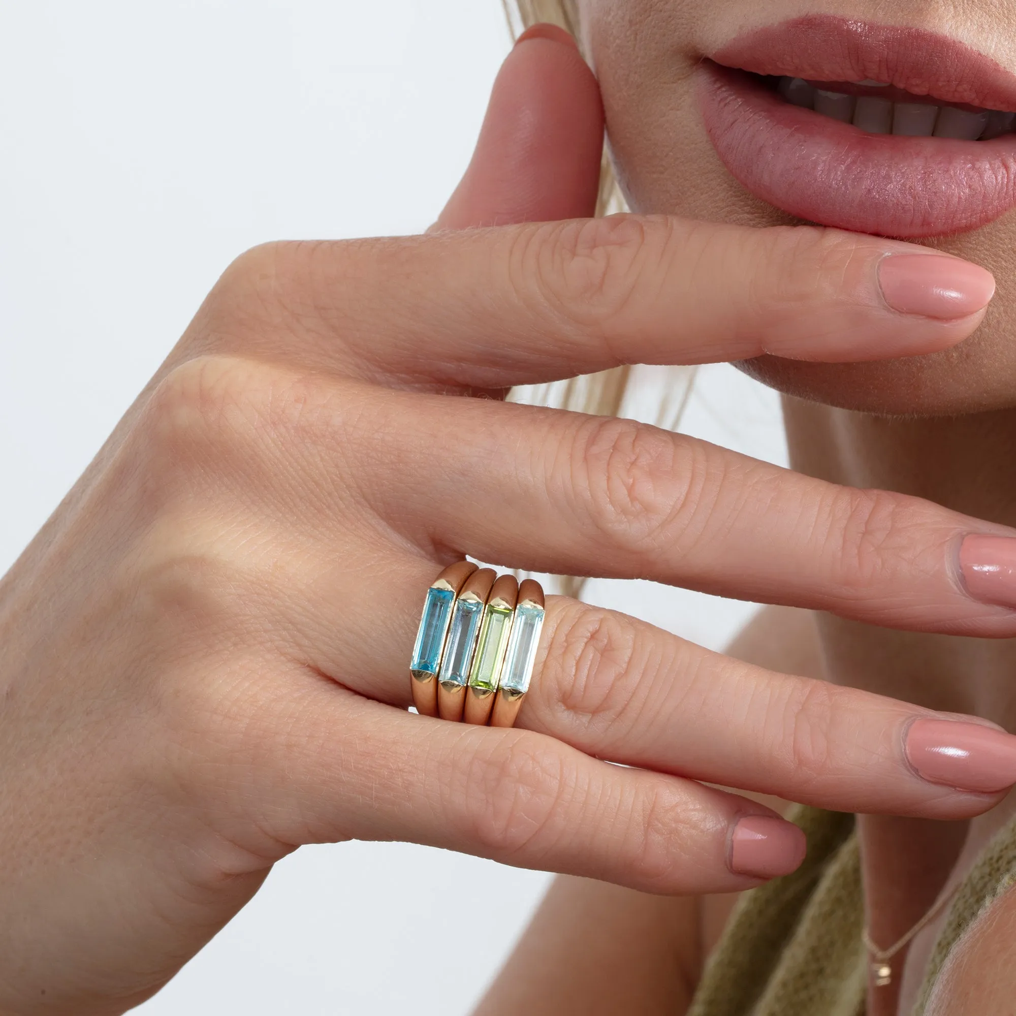 Swiss Topaz Statement Ring, Arielle