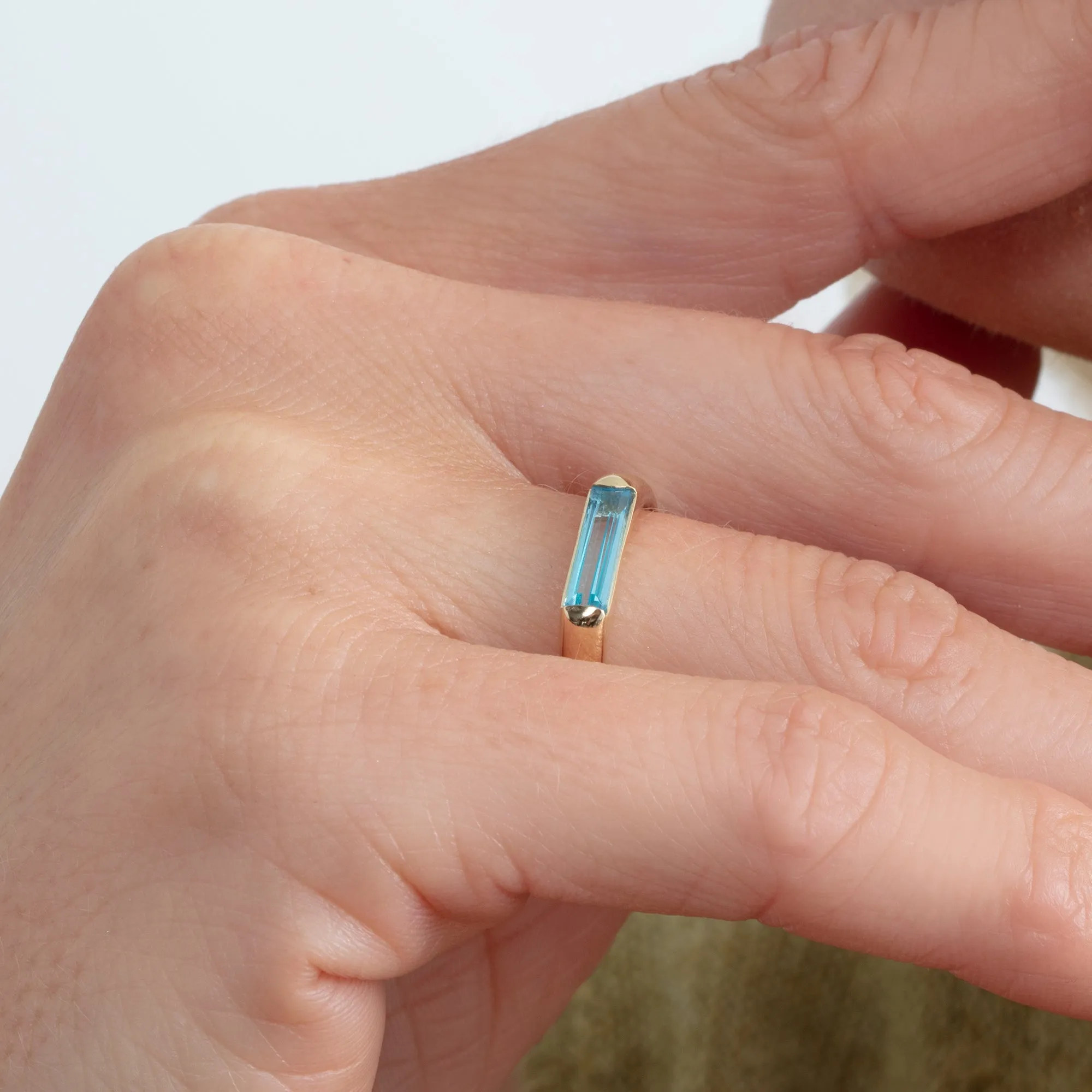 Swiss Topaz Statement Ring, Arielle