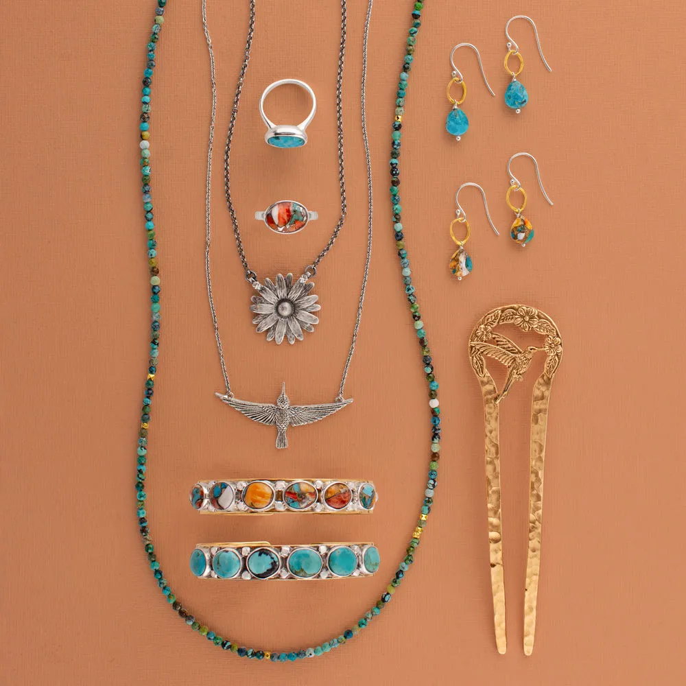 Tabula Rasa Turquoise Strand Necklace - 30-32" | Available to ship January 7, 2025