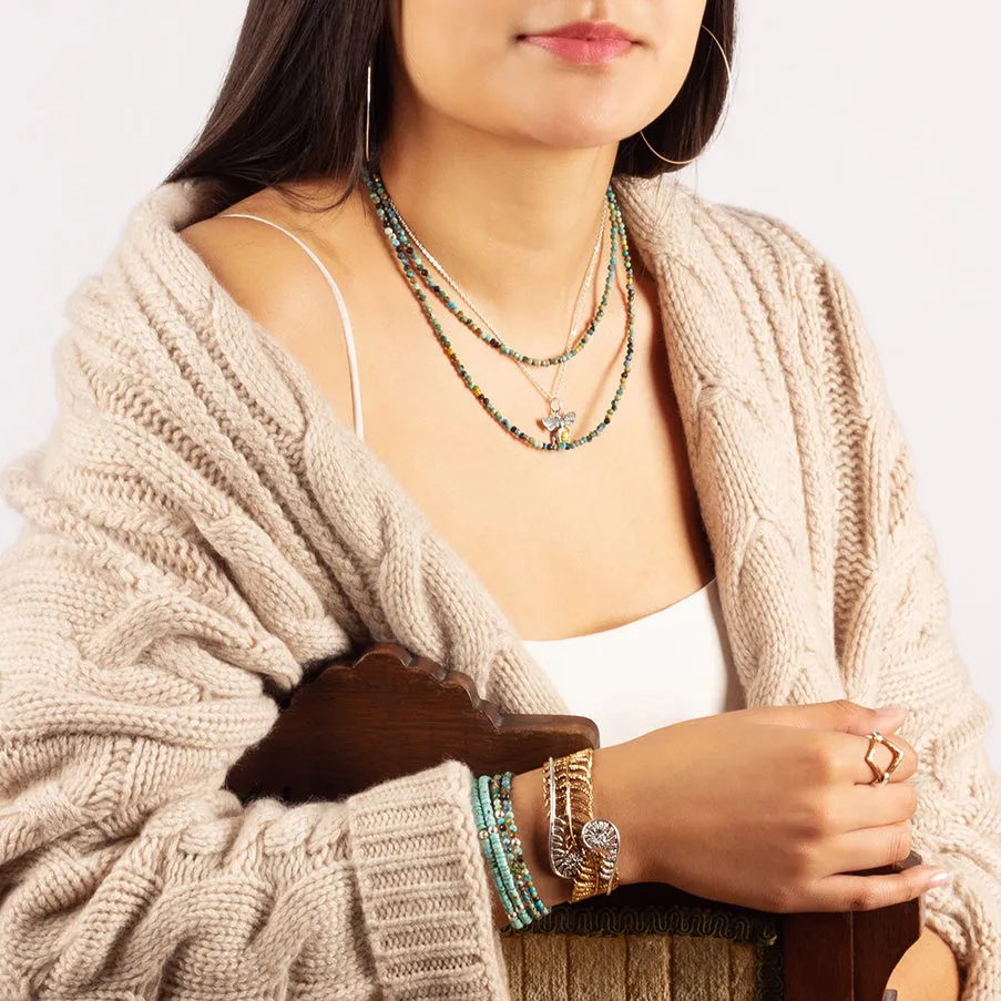 Tabula Rasa Turquoise Strand Necklace - 30-32" | Available to ship January 7, 2025