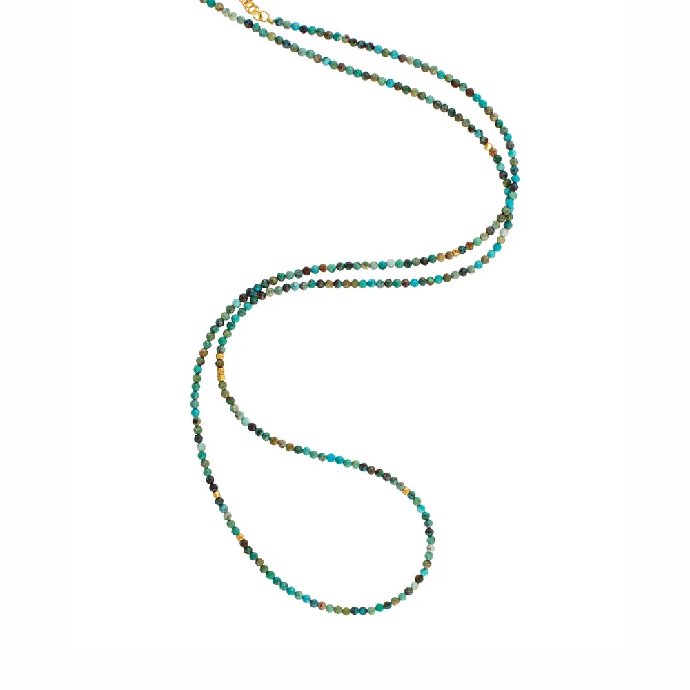 Tabula Rasa Turquoise Strand Necklace - 30-32" | Available to ship January 7, 2025