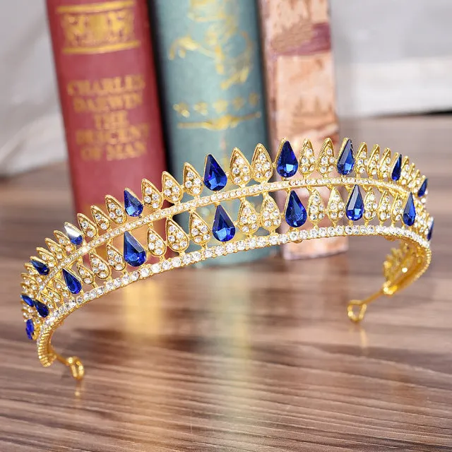 The Sapphire Blue Tiara Collection