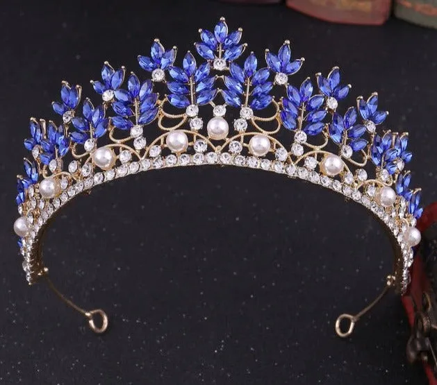 The Sapphire Blue Tiara Collection