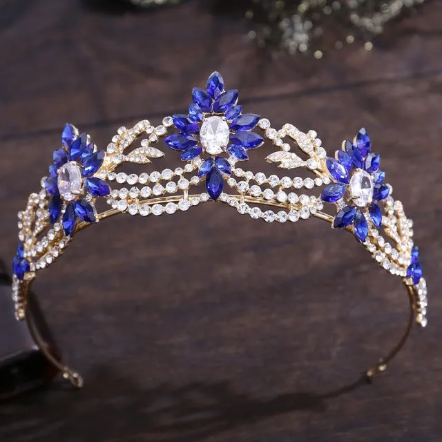 The Sapphire Blue Tiara Collection