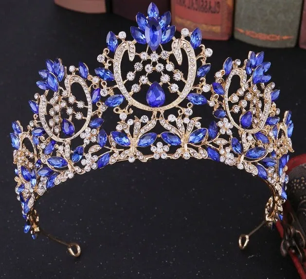 The Sapphire Blue Tiara Collection