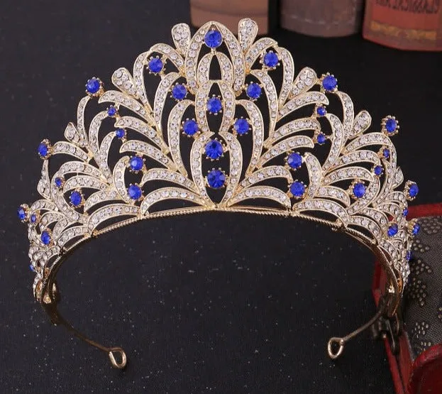 The Sapphire Blue Tiara Collection