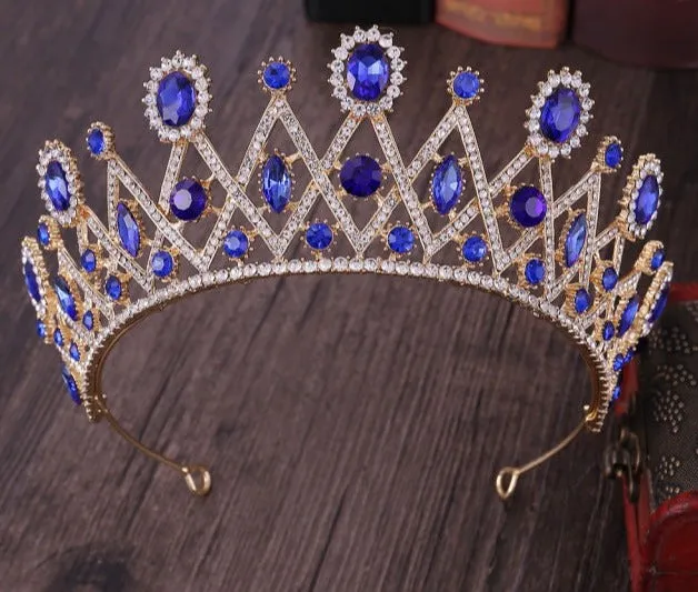 The Sapphire Blue Tiara Collection