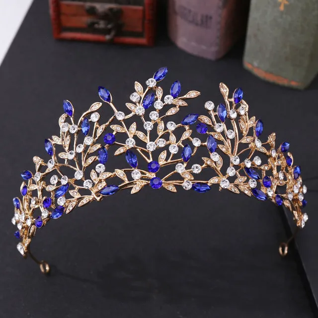 The Sapphire Blue Tiara Collection