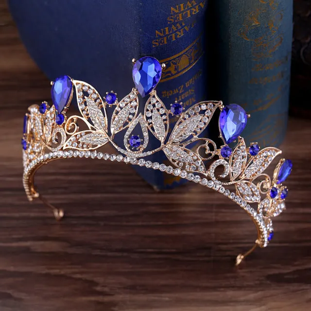 The Sapphire Blue Tiara Collection