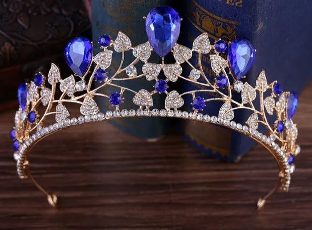 The Sapphire Blue Tiara Collection
