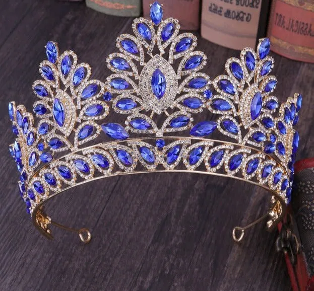 The Sapphire Blue Tiara Collection