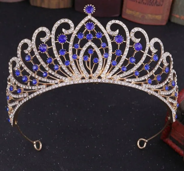 The Sapphire Blue Tiara Collection