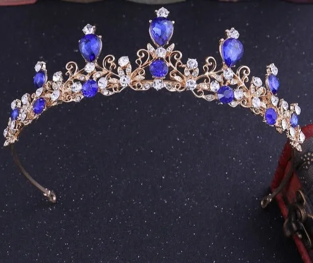 The Sapphire Blue Tiara Collection
