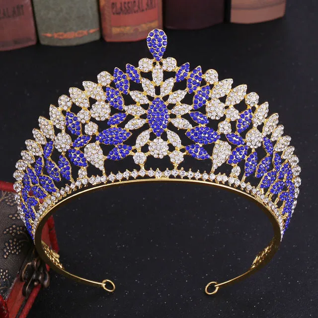 The Sapphire Blue Tiara Collection