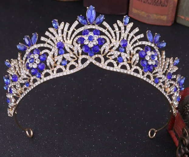 The Sapphire Blue Tiara Collection