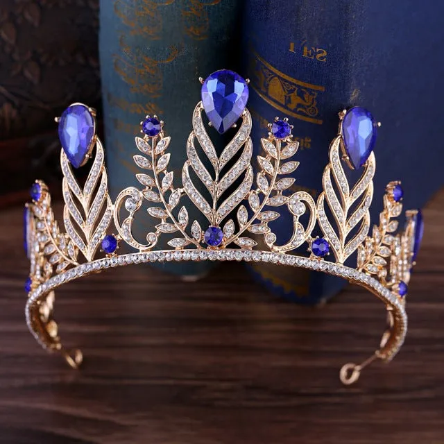 The Sapphire Blue Tiara Collection