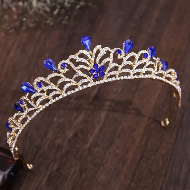 The Sapphire Blue Tiara Collection