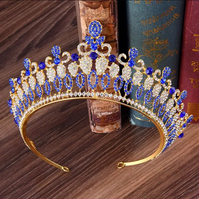 The Sapphire Blue Tiara Collection