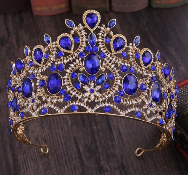The Sapphire Blue Tiara Collection