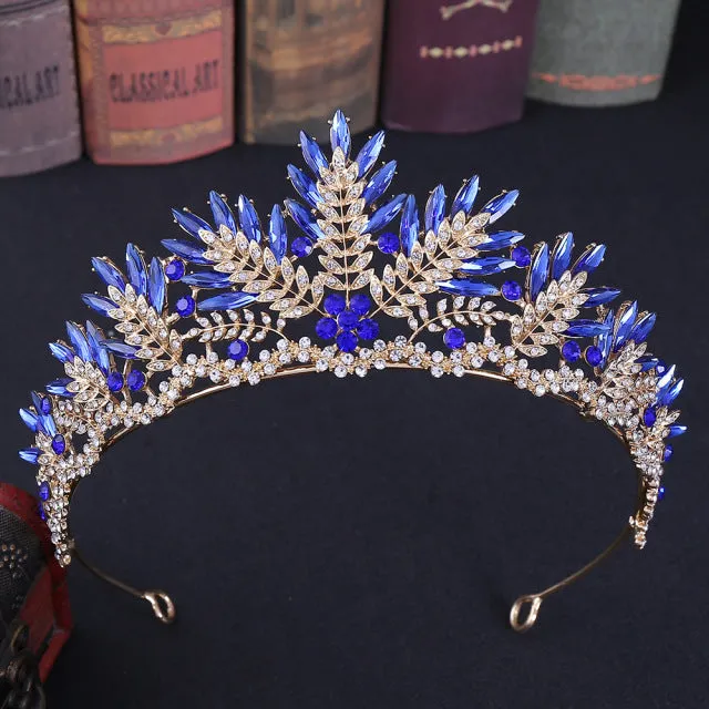 The Sapphire Blue Tiara Collection