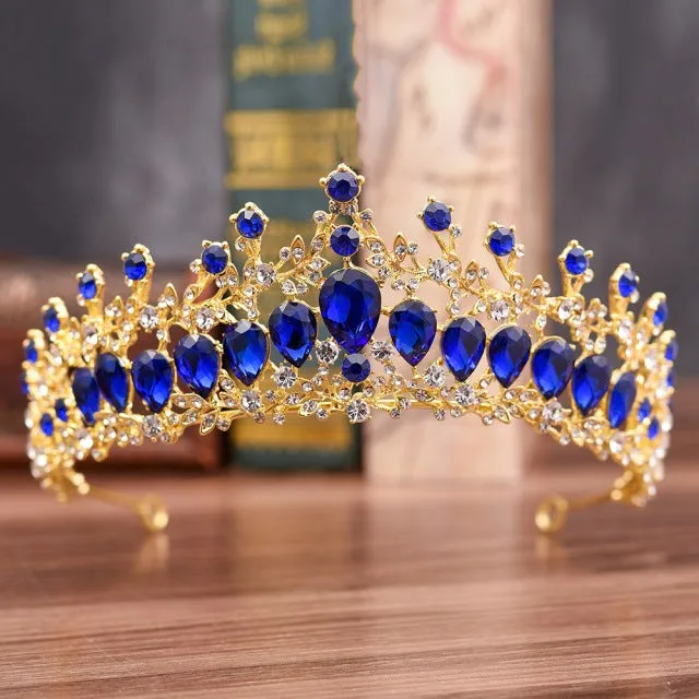 The Sapphire Blue Tiara Collection
