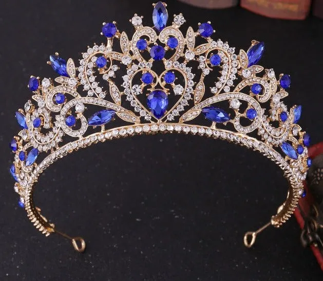 The Sapphire Blue Tiara Collection