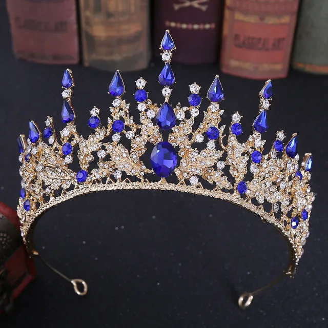 The Sapphire Blue Tiara Collection