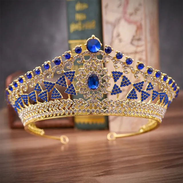 The Sapphire Blue Tiara Collection