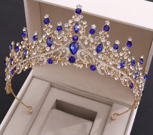 The Sapphire Blue Tiara Collection