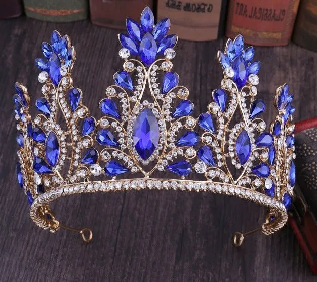 The Sapphire Blue Tiara Collection
