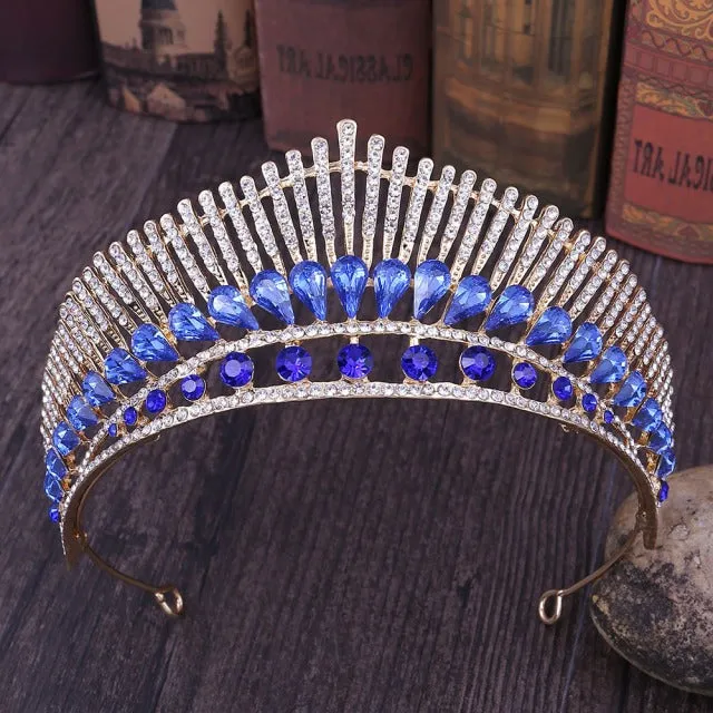 The Sapphire Blue Tiara Collection