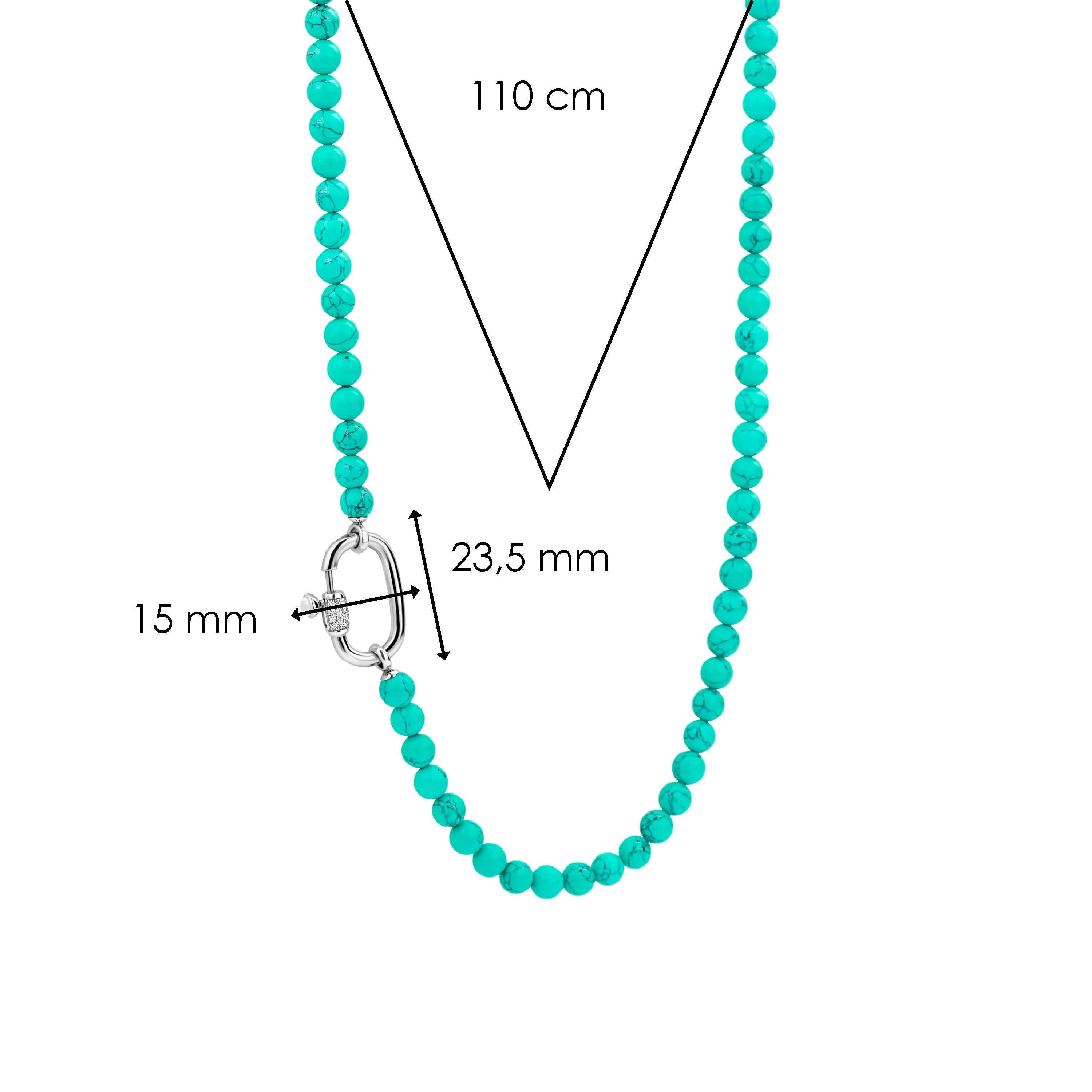 TI SENTO Necklace 3980TQ