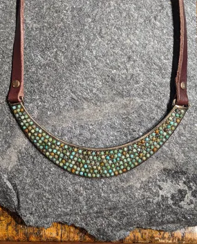 Turq Collar Neck