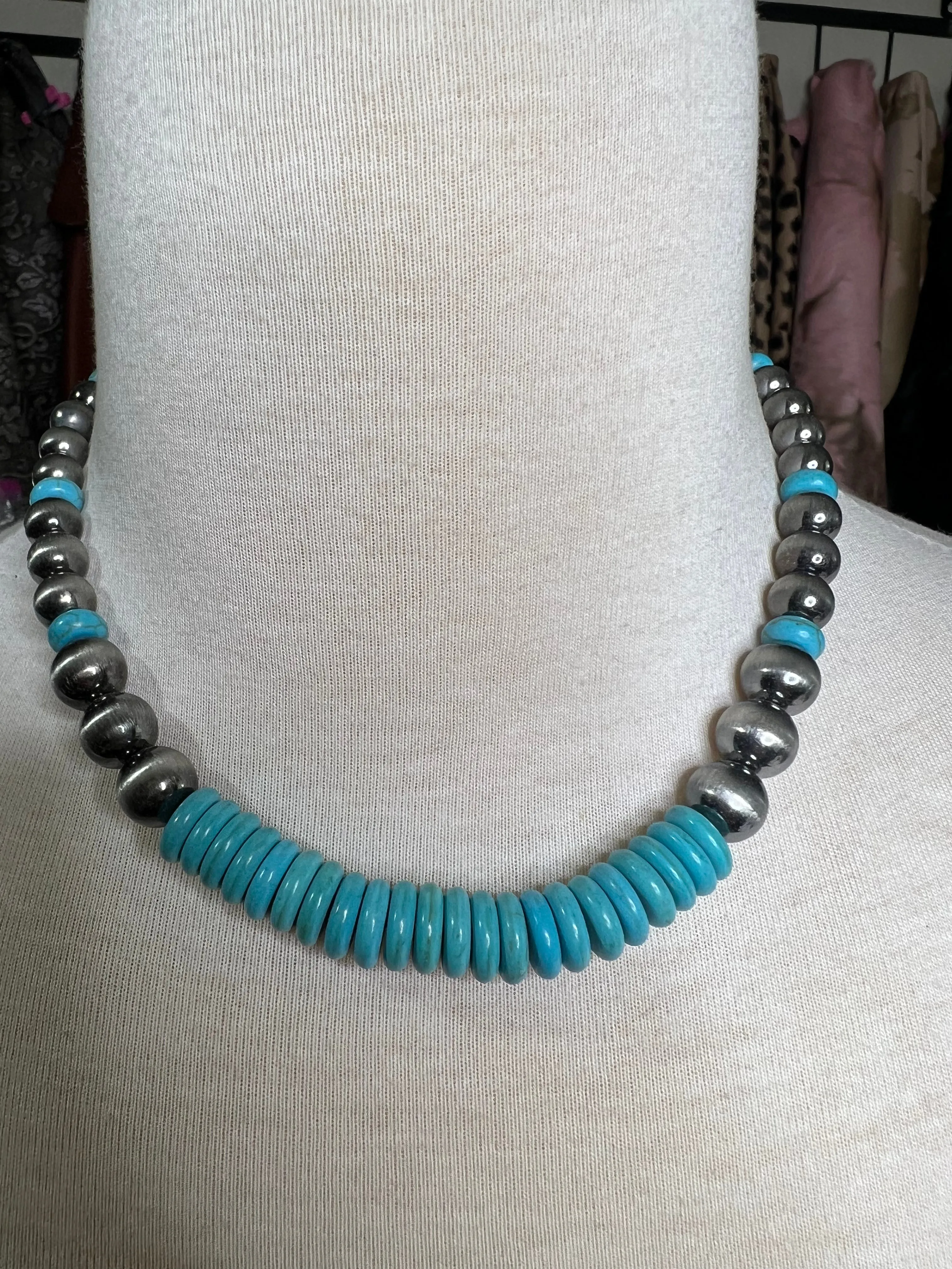 Turquoise Rondelle