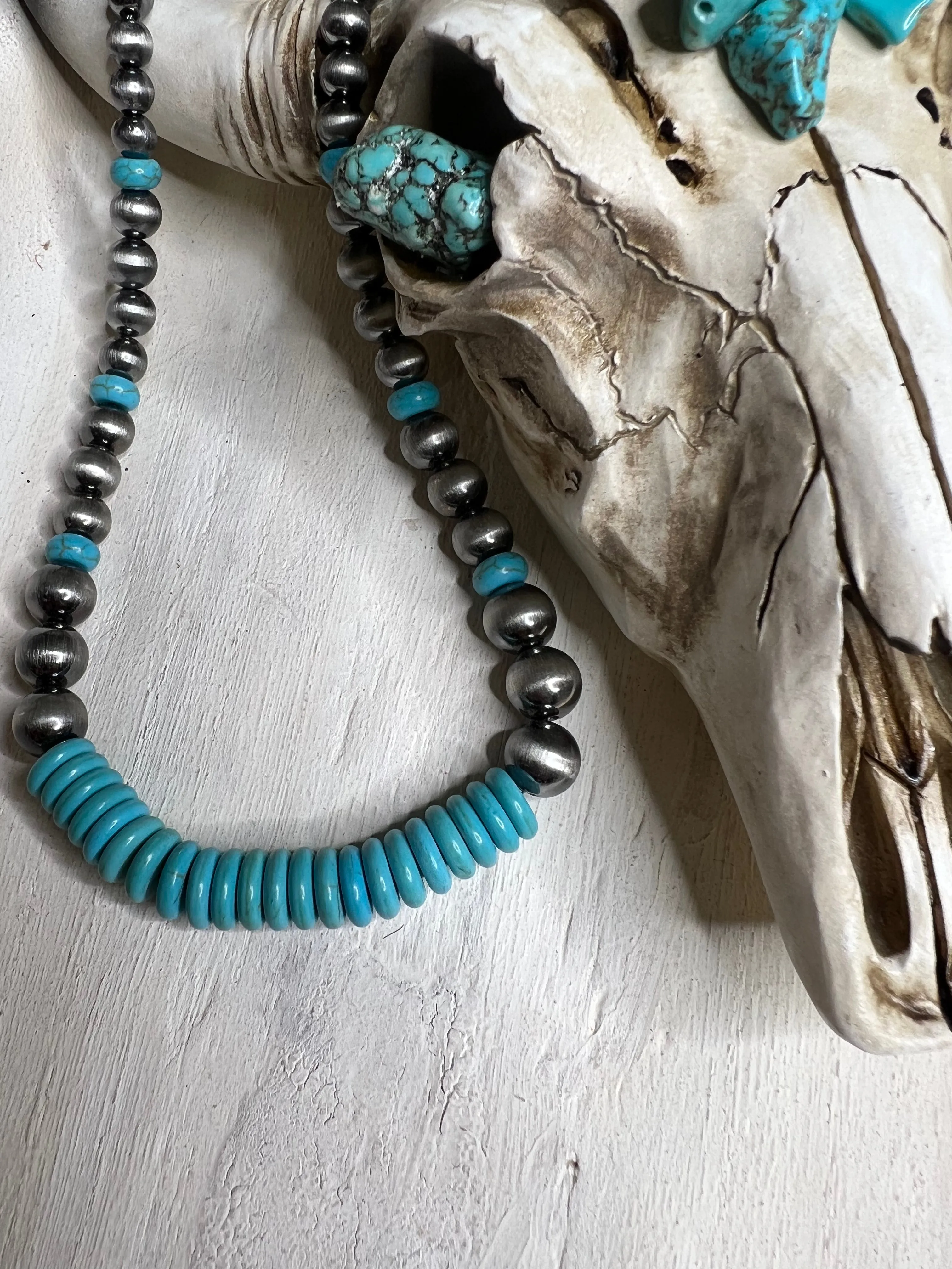 Turquoise Rondelle