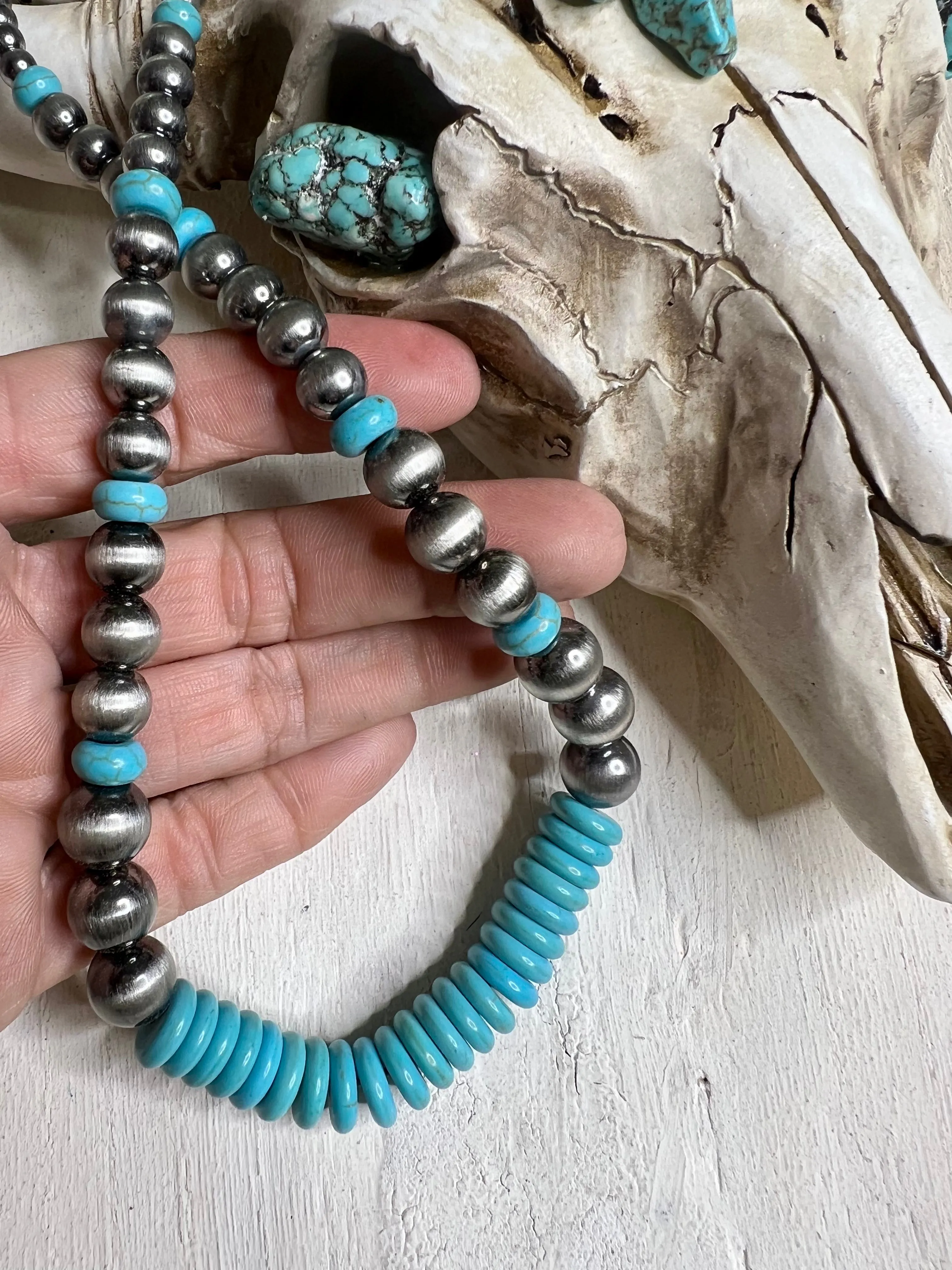 Turquoise Rondelle