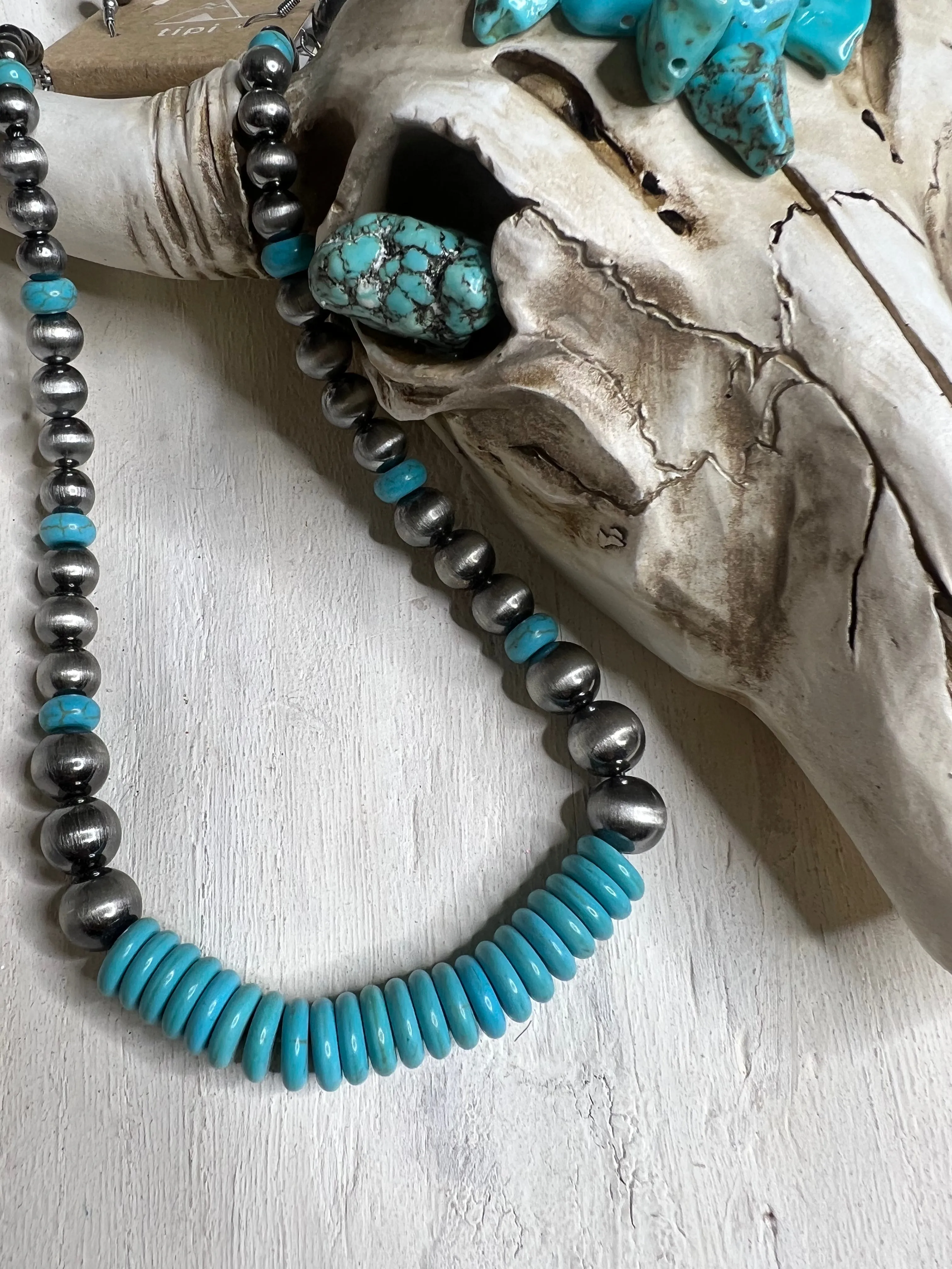 Turquoise Rondelle