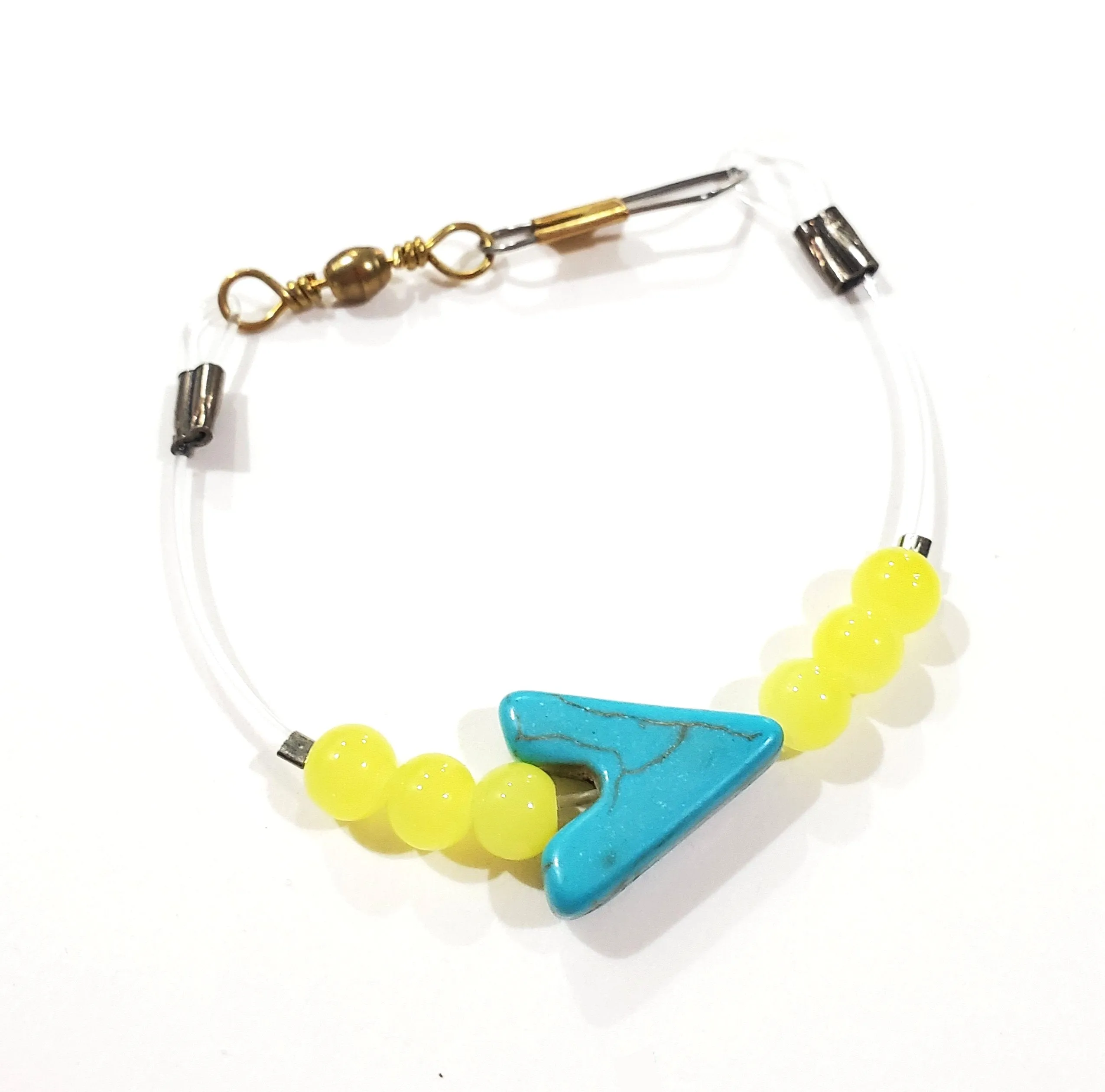 Twin Shem Neon and Blue Bracelets