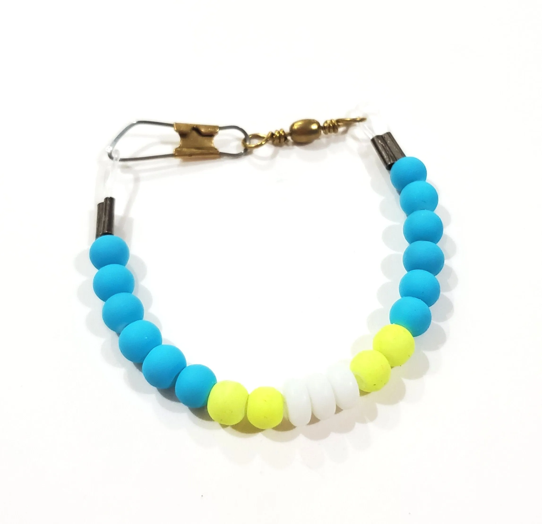 Twin Shem Neon and Blue Bracelets