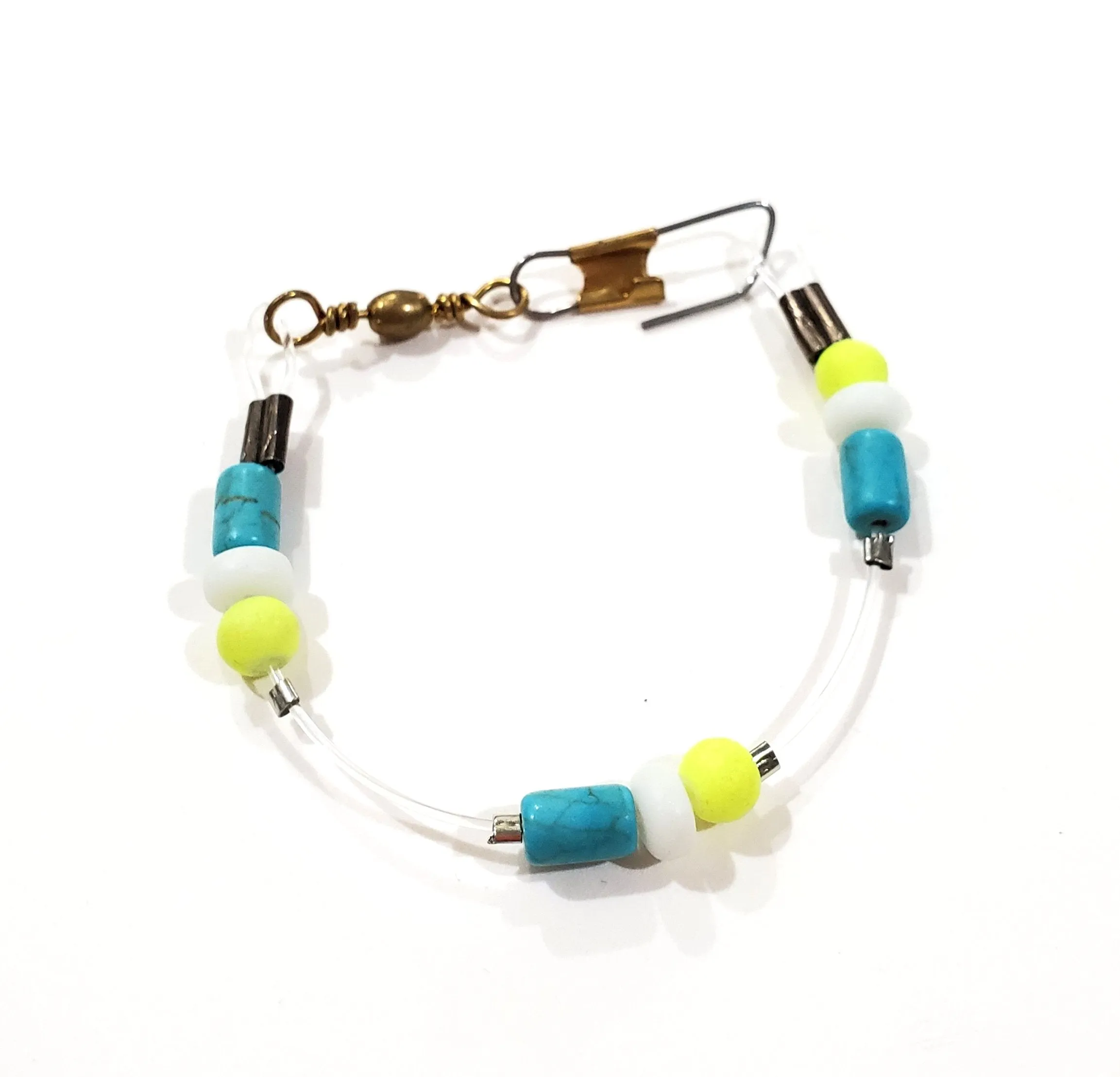 Twin Shem Neon and Blue Bracelets