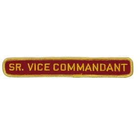 Uniform Cover Cap Strip Sr Vice Commandant