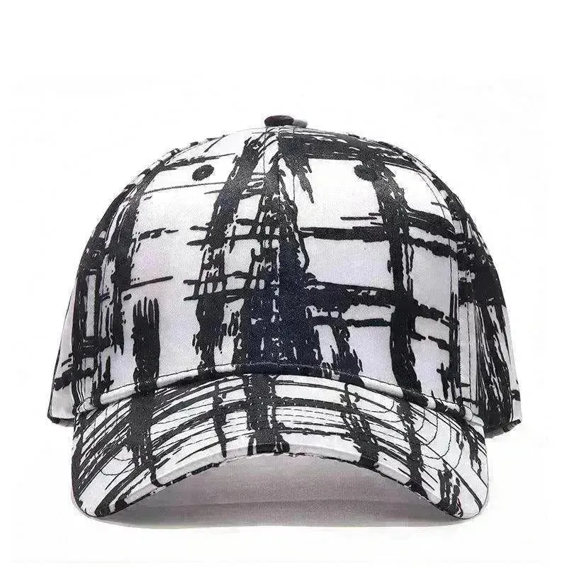 Unisex Black And White Mesh Sun Visor Hot Style Caps