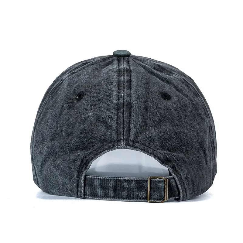 Unisex Cap Washed Cotton Superday Embroidery Baseball Cap Outdoor Casual Color Matching Hats For Women Men Shading Cap