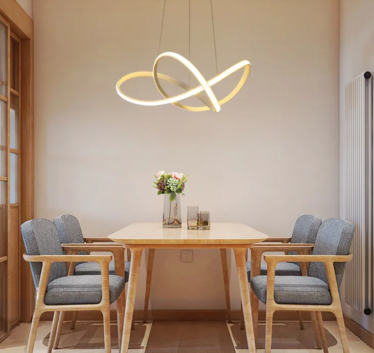 Unna Artistic Circular Wave Pendant Light