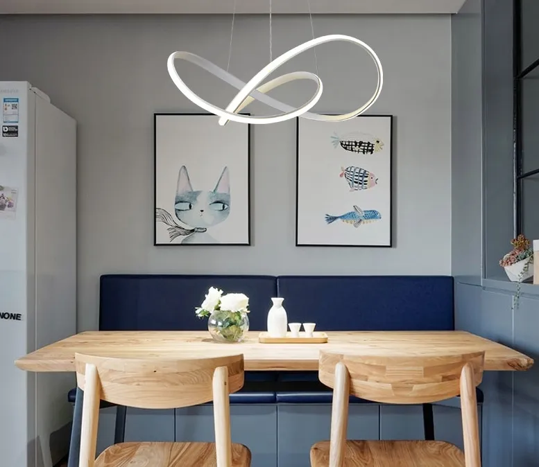 Unna Artistic Circular Wave Pendant Light
