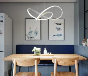Unna Artistic Circular Wave Pendant Light