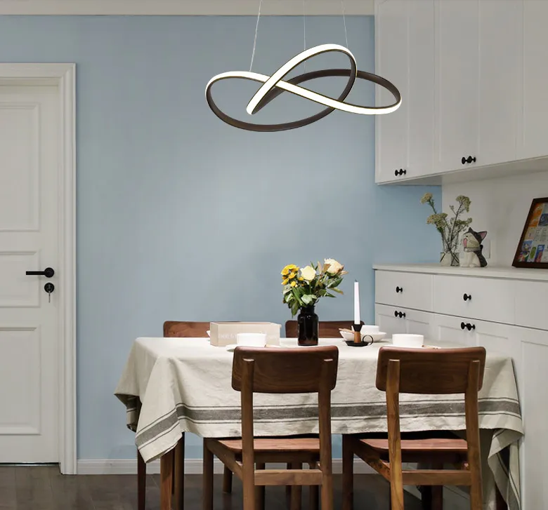 Unna Artistic Circular Wave Pendant Light