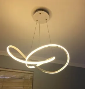 Unna Artistic Circular Wave Pendant Light