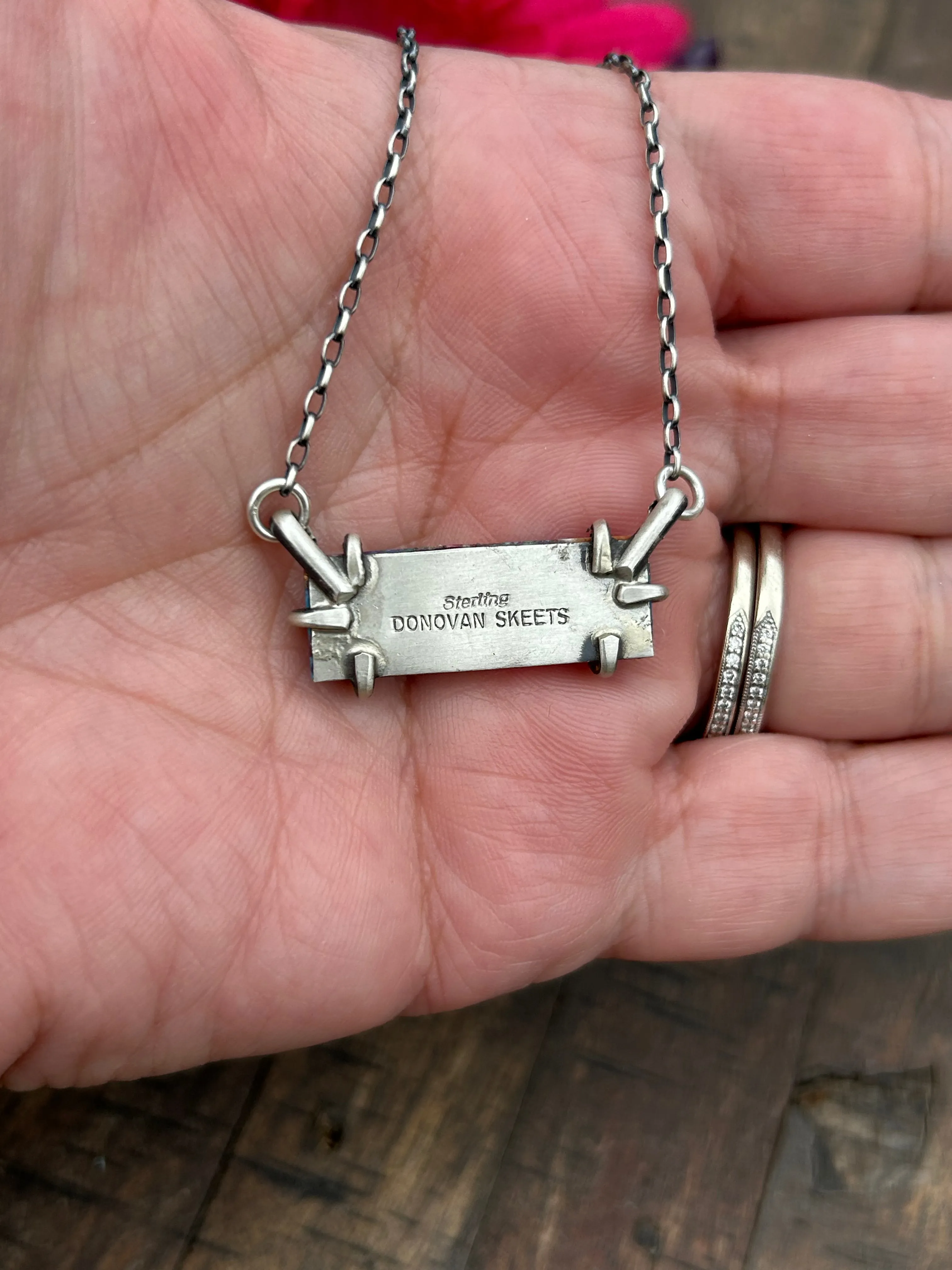 Waterproof Kingman Bar Necklace #6